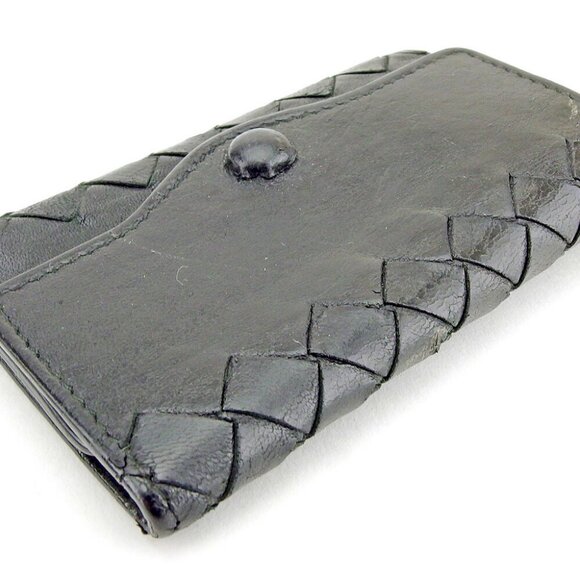 BOTTEGA VENETA Key Case Intrechard Leather Authentic - Picture 5 of 5